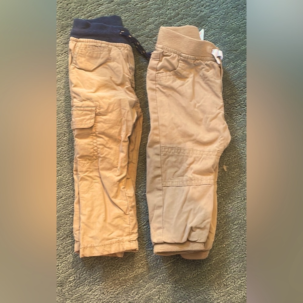 12M double layers baby boys pants